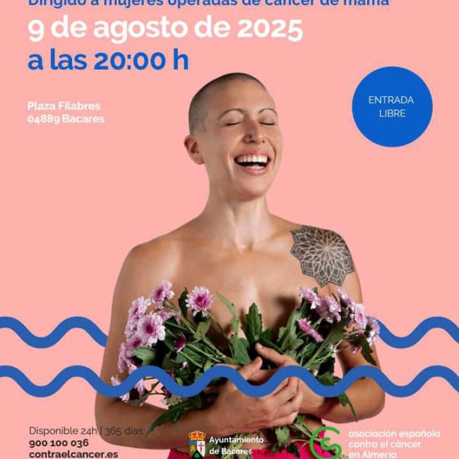 Desfile de Lenceria Contra el Cancer de Mama en Bacares 2025