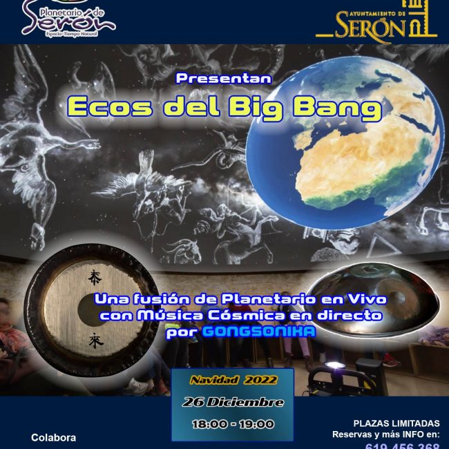 Ecos del Big Bang &#8211; Fusión de Planetario y musica cósmica