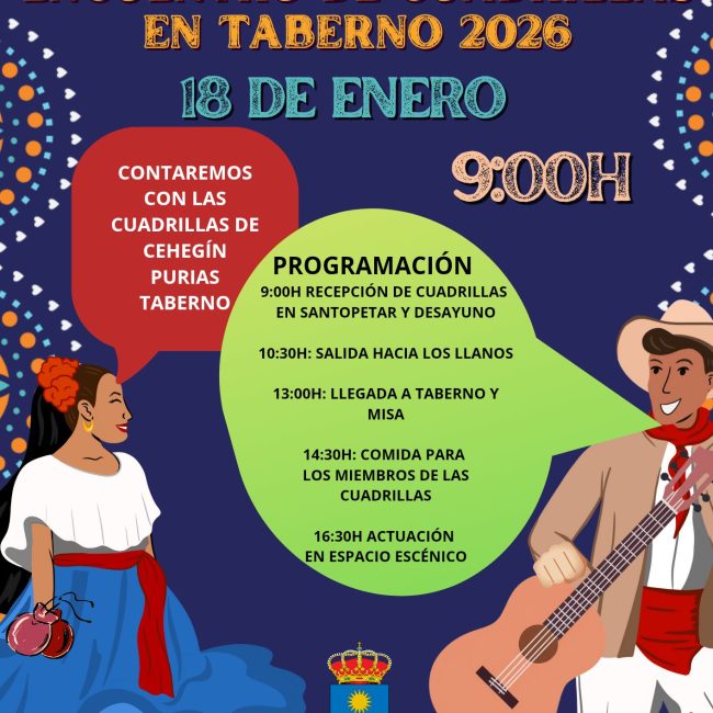 Encuentro de Cuadrillas Taberno 2026