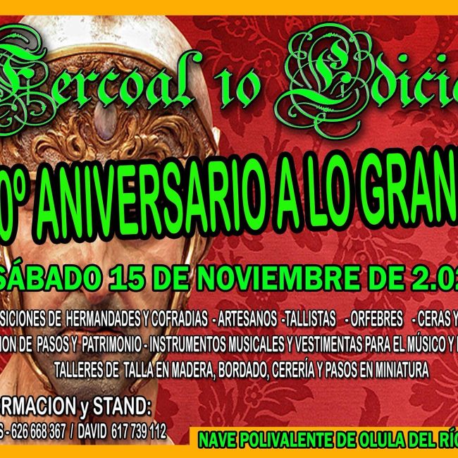 10ª Feria Cofrade del Almanzora y 16ª Certamen de Marchas Cofrades