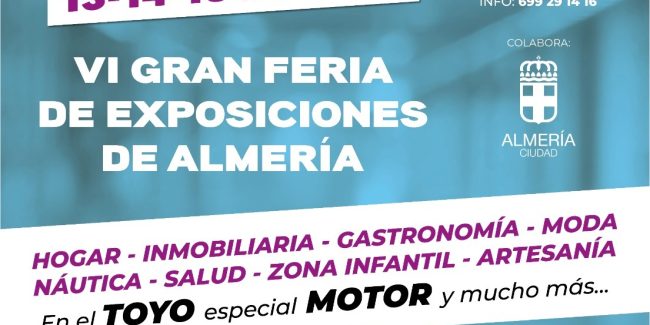 El Valle del Almanzora regresa con fuerza a la VI Feria de Muestras del Toyo este marzo