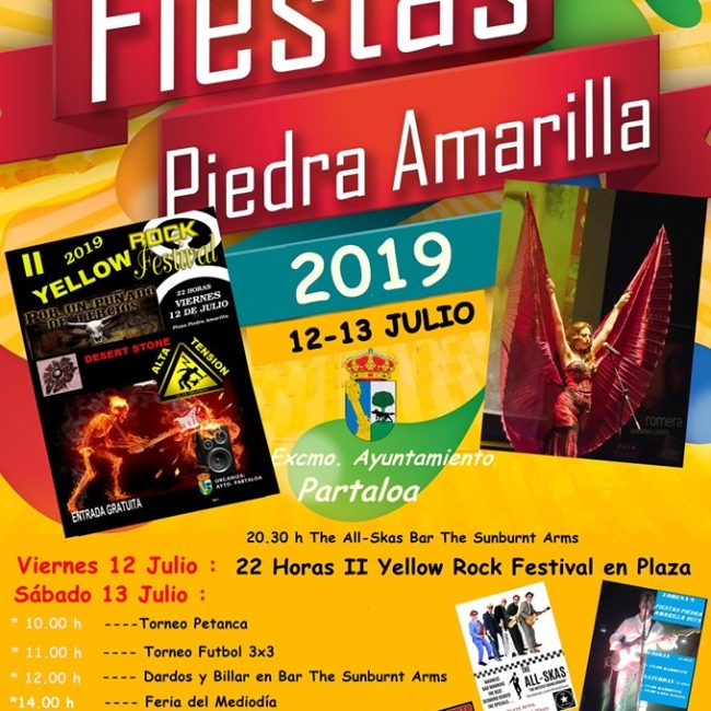 Fiestas Piedra Amarilla y II Yellow Rock Festival