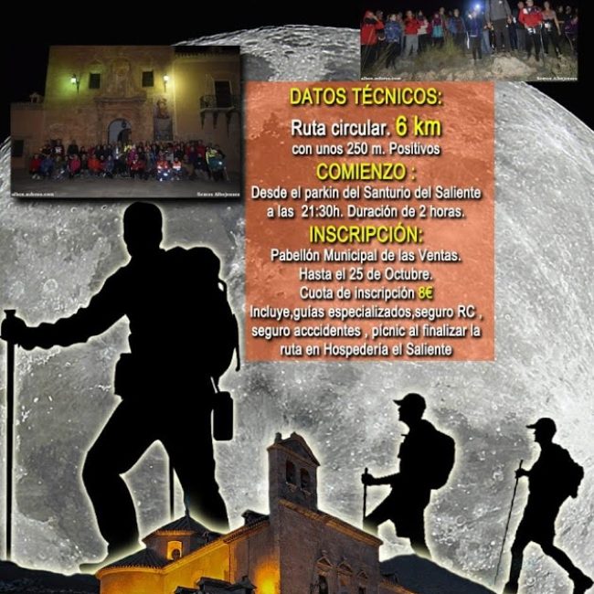 II Senderismo de Luna Llena «El Saliente»
