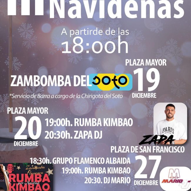 III Zambomba Navideña en Albox