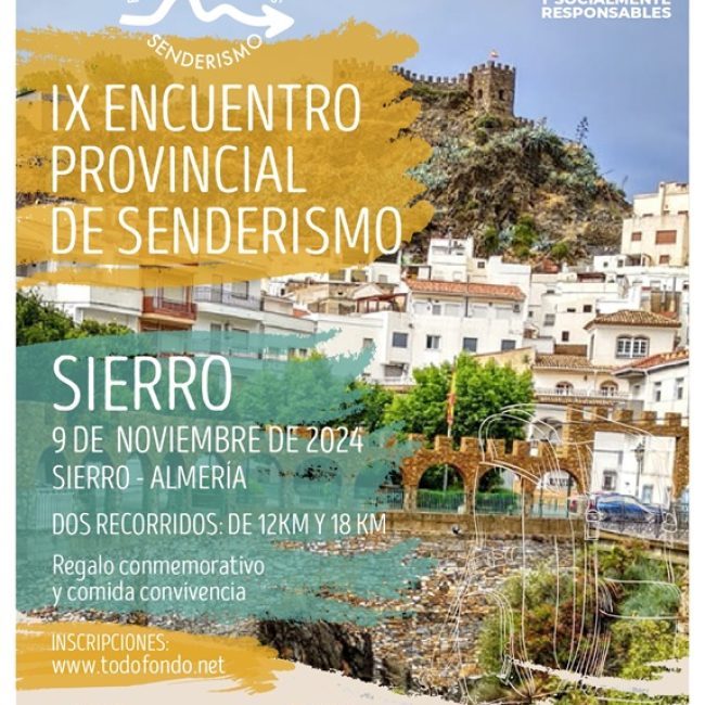 Encuentros Interprovinciales Senderismo &#8211; Sierro 2024