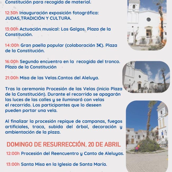 Quema del Judas en Urrácal