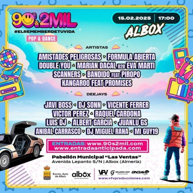 Los 90 & 2MIL – Albox 2025