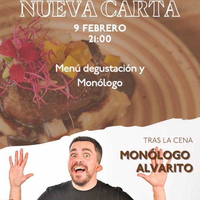 Menú Degustación y Monólogo en Terra Café