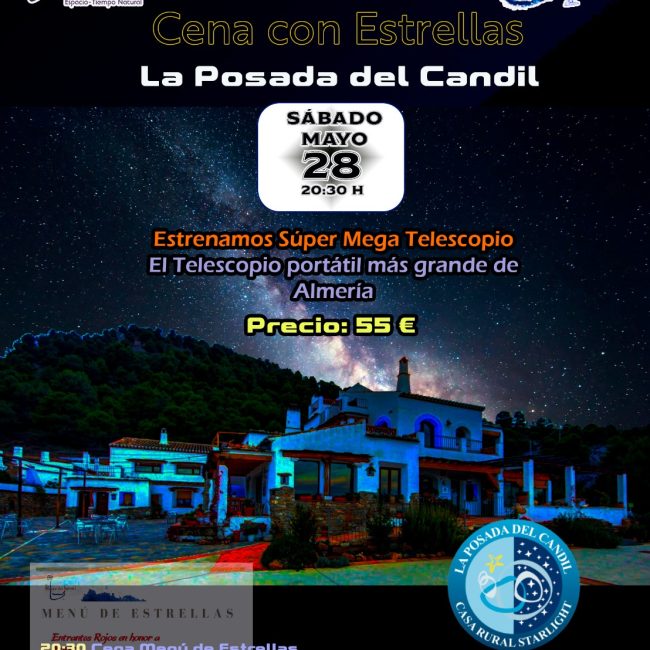 Cena con Estrellas en La Posada del Candil