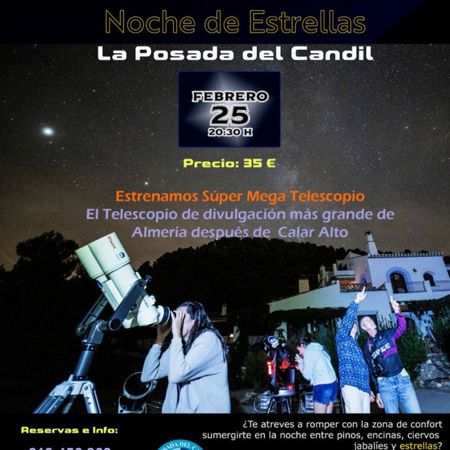 Expedición Noche de Estrellas – La Posada del Candil Serón