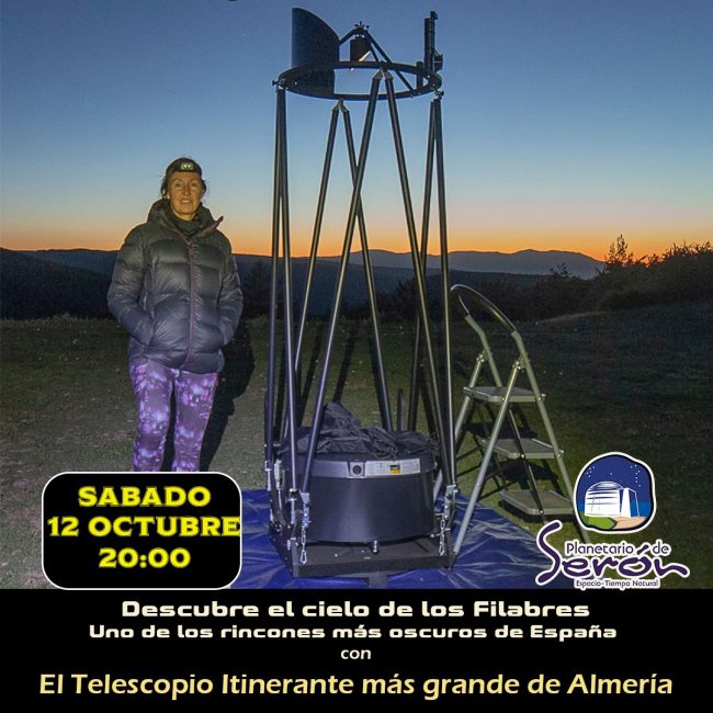 Moon, Planets and Comet Night in Serón Planetarium