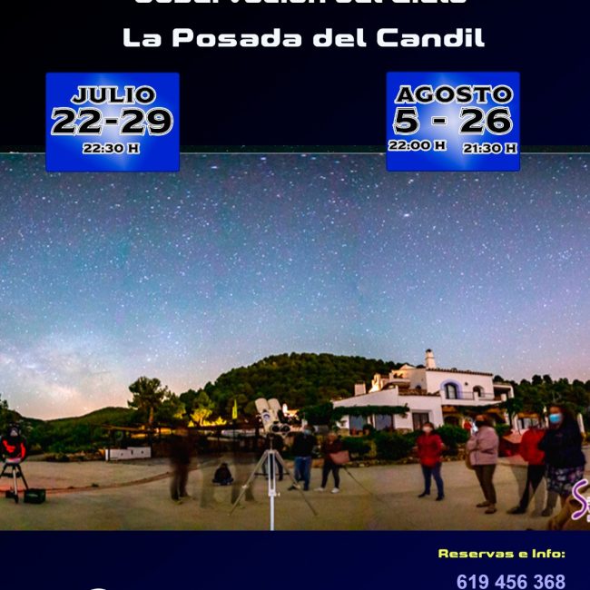 Observación del Cielo en La Posada del Candil