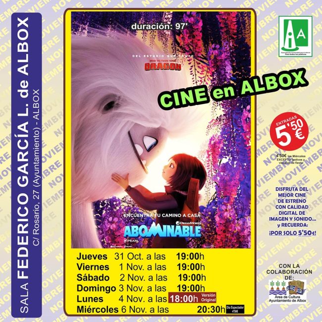 Cine en Albox &#8211; Abominable