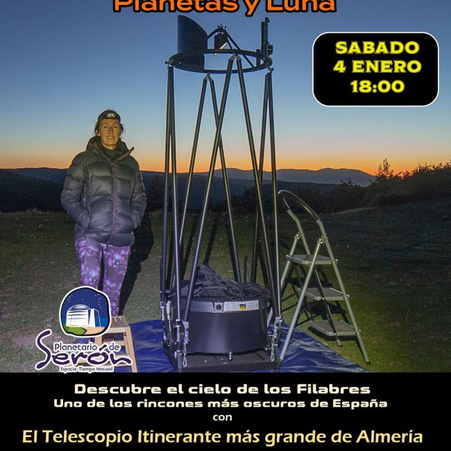 Planetarium of Serón: Night of Saturn, Moon and Planets