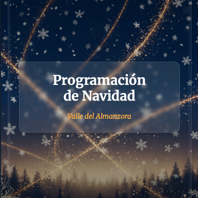 Christmas programmes in the villages of the Almanzora Valley