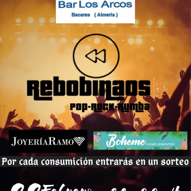 Rebobinaos Pop-Rock-Rumba en Bacares