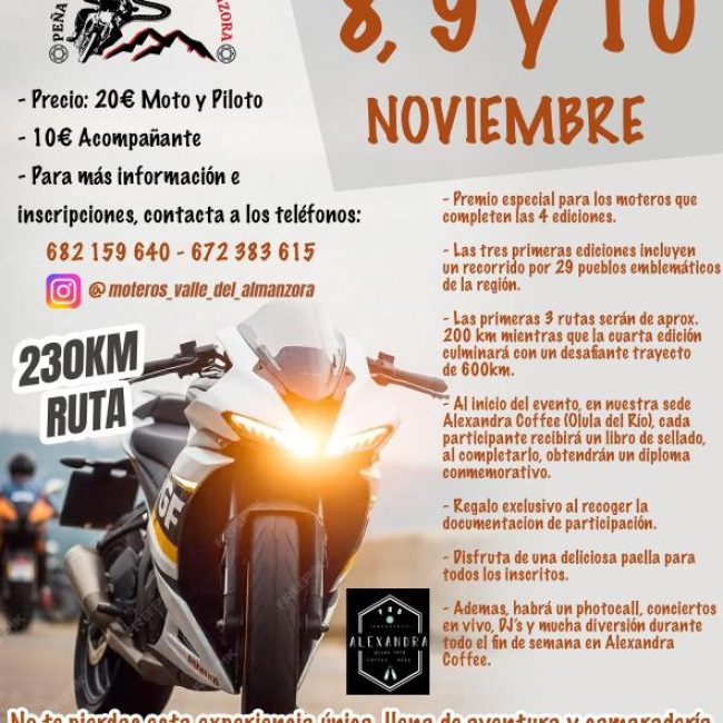 1ª Rider Motera Valle del Almanzora