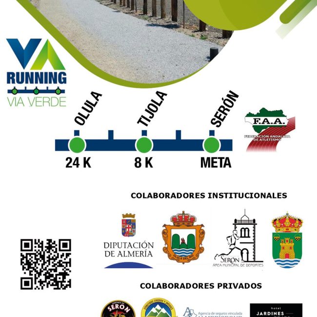Running Via Verde del Almanzora