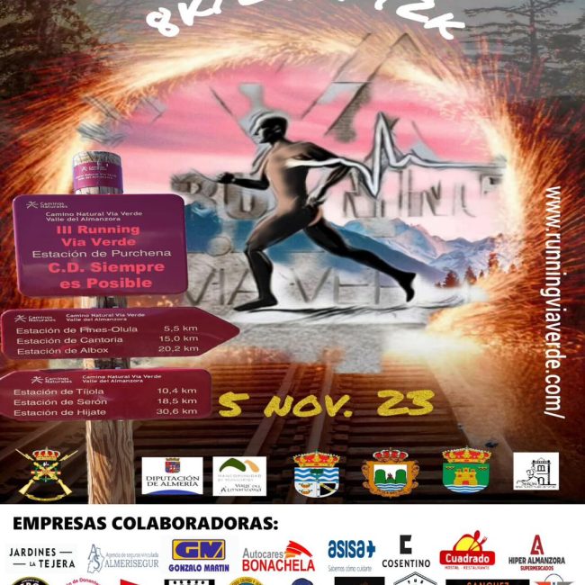 III Running Almanzora Greenway