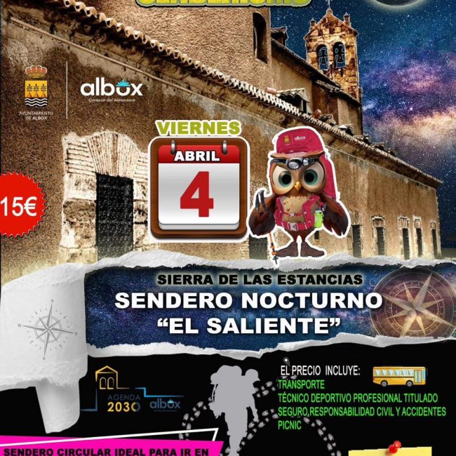 Sendero Noturno «El Saliente» – Sierra de las Estancias