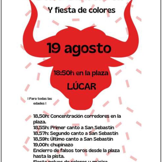 Encierro San Sebastín – Lúcar 2025