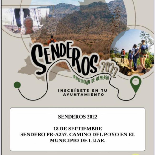 Senderismo en Lijar 2022 – Sendero PR-A257 Camino del Poyo