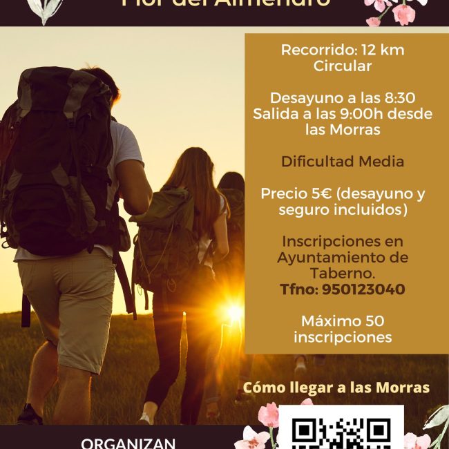 Almond Blossom Trekking in Taberno 2023