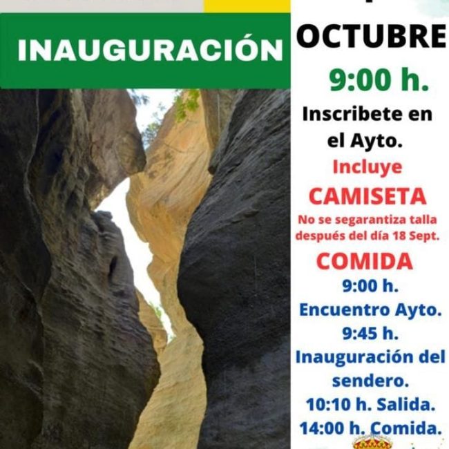 Inauguración Sendero Los Molinos y el Estrecho de Urracal