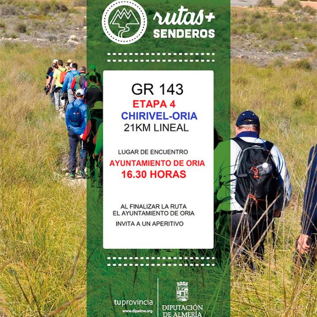 Sendero Chirivel-Oria GR-143 Etapa 4
