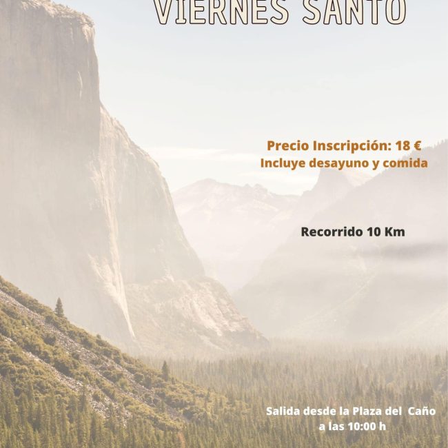 Sendero del Viernes Santo – Sierro 2024
