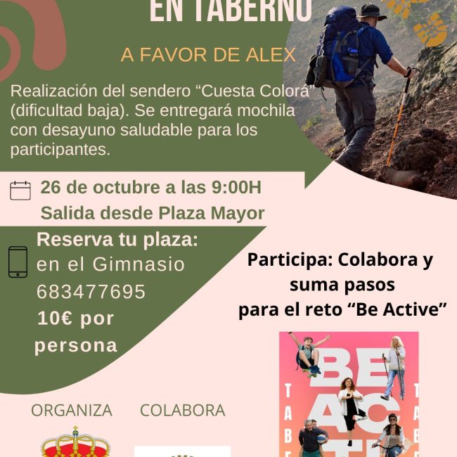 Senderismo Solidario en Taberno