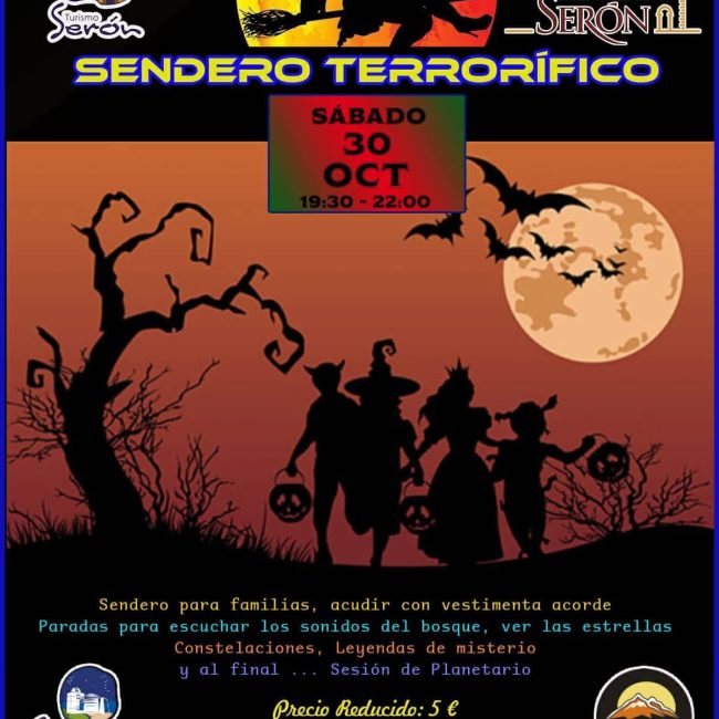 Sendero Terrorífico de Halloween en Serón