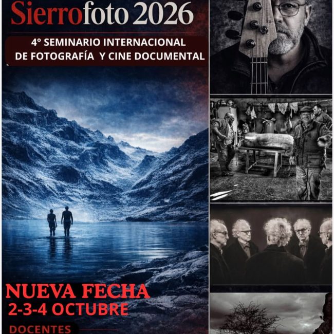 SierroFoto 2026: 4º Seminario Internacional de Fotografía y Cine Documental