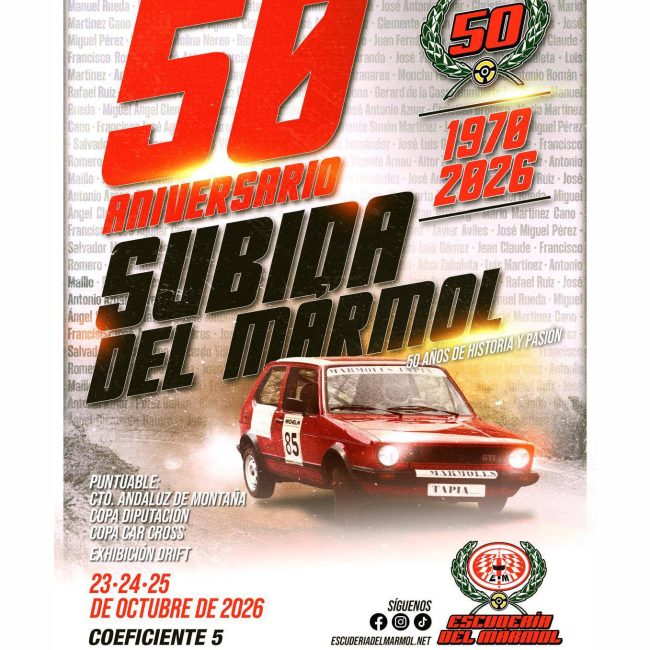 50th Anniversary of the Marmol Climb – Macael 2026