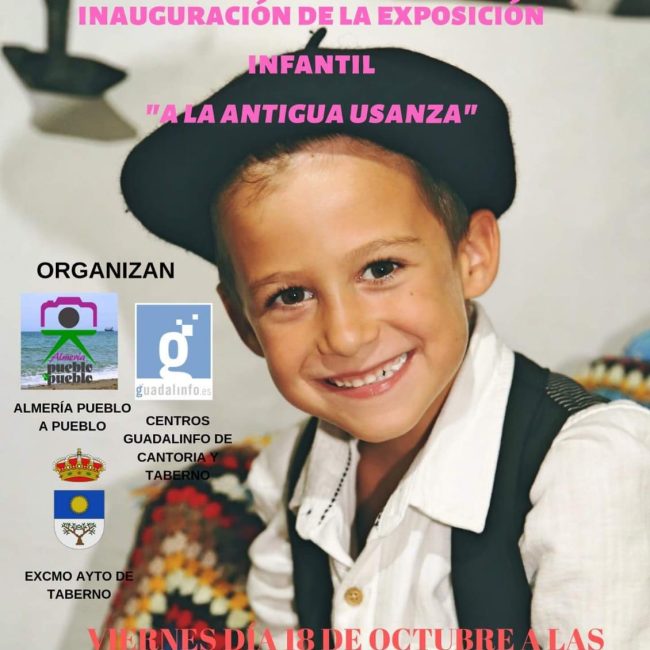 Inauguración de la exposición infantil «A la antigua usanza»