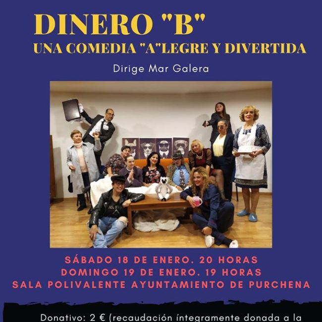 Obra de Teatro: Dinero «B» una comedia «A»legre y divertida