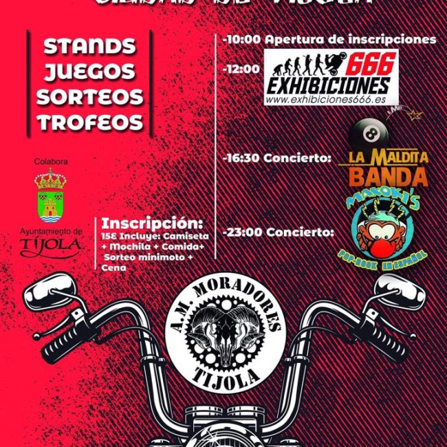 V Concentración Motera Ciudad de Tíjola – A.M. Moradores