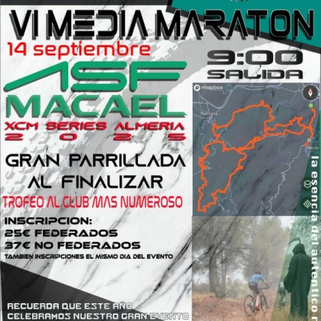 VI Friends of the Sierra de los Filabres Half Marathon – Macael