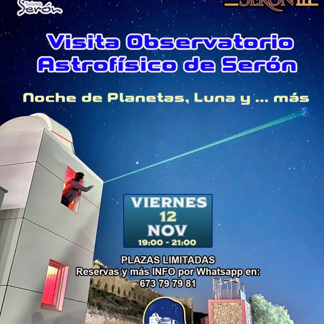 Visita el Observatorio Astrofísico de Serón