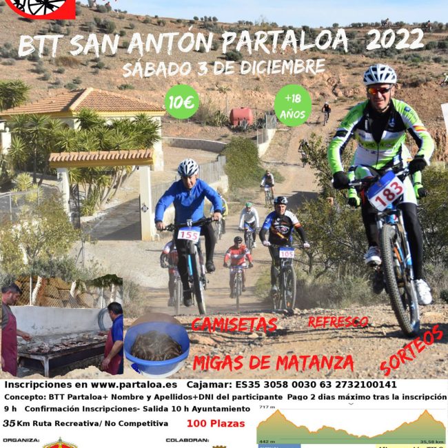 IX San Antón Partaloa MTB Cycling Tour 2022