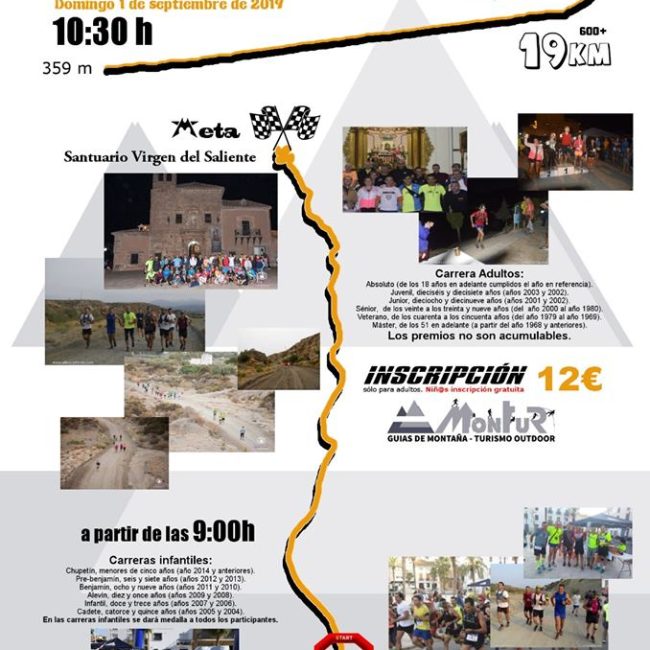 XI Romeria Running, Saliente Alto (Albox). 1 de septiembre 2019