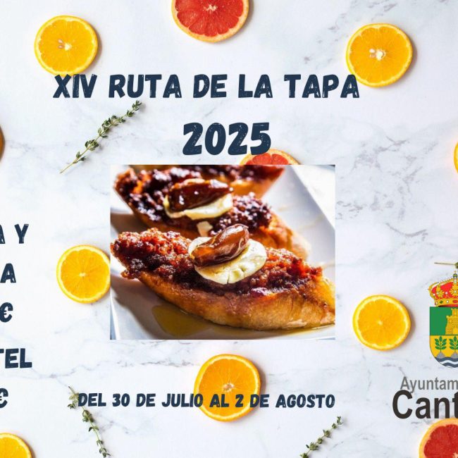 14th Tapas Route – Cantoria 2025