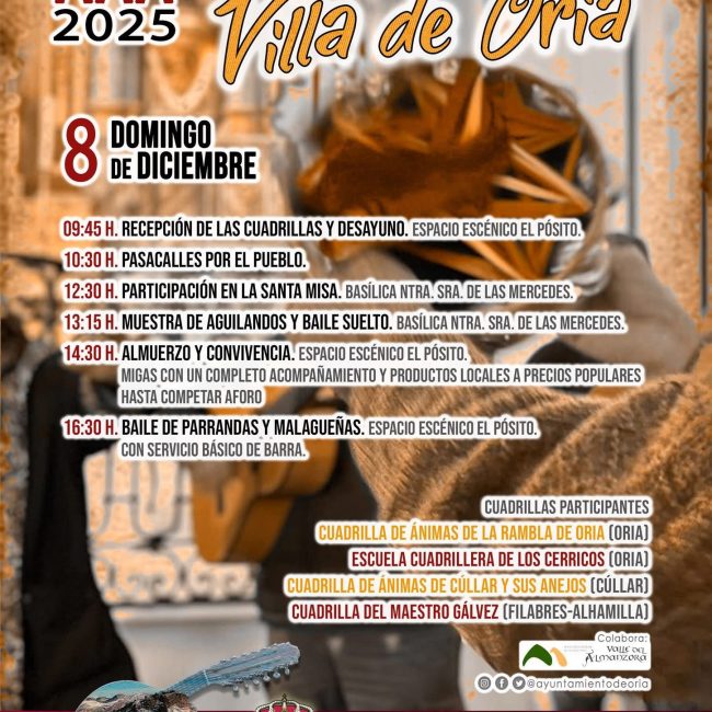 XXX Encuentro de Cuadrillas Villa de Oria