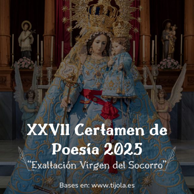 27th Tíjola Poetry Competition 2025