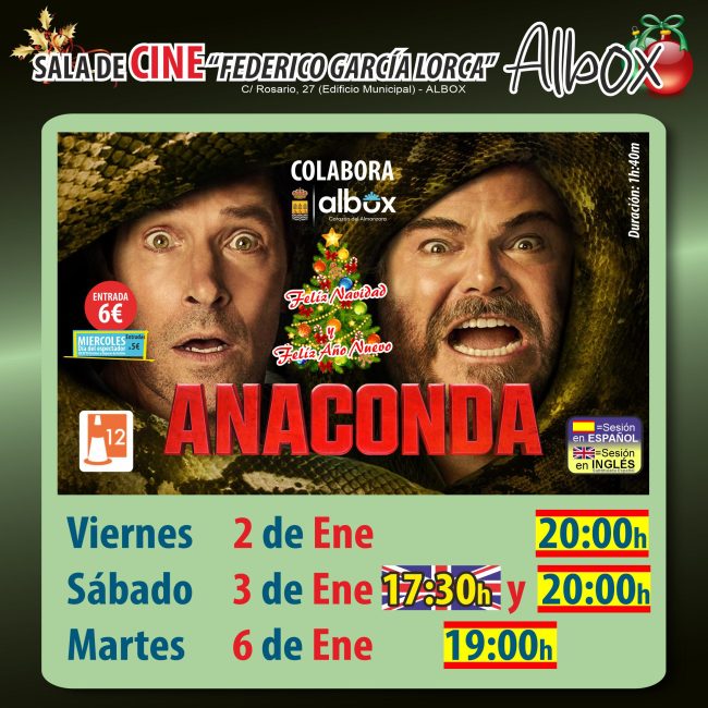 Cine en Albox: Anaconda