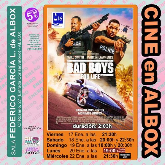 Cine en Albox &#8211; Bad Boys