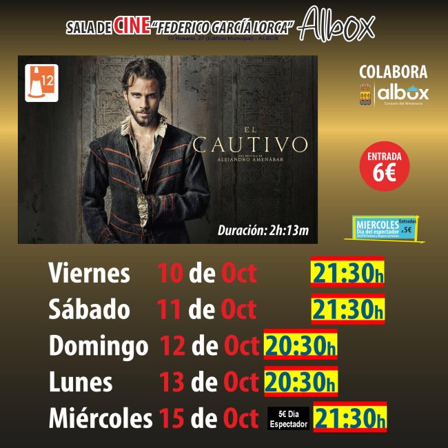 Cine en Albox: El Cautivo