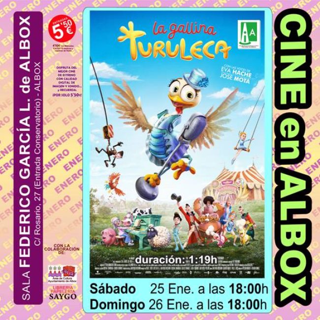 Cine en Albox – La Gallina Turuleca