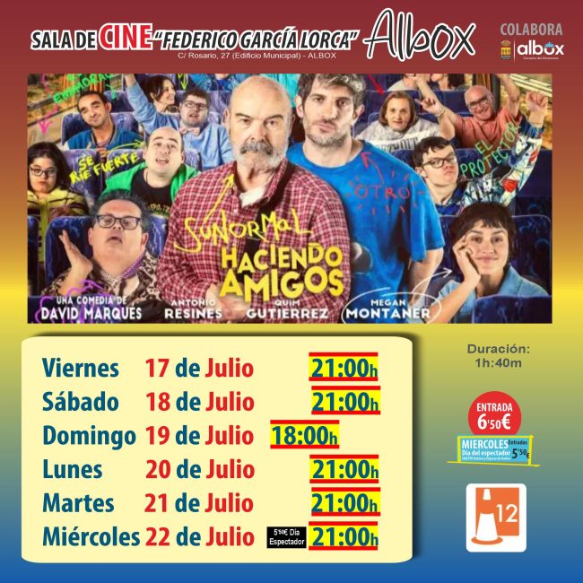 Cine en Albox: Haciendo Amigos
