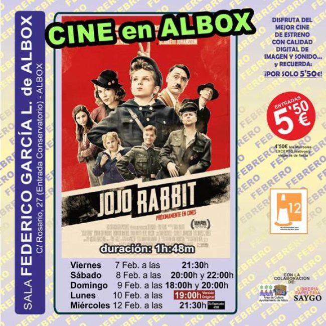Cine en Albox – Jojo Rabbit